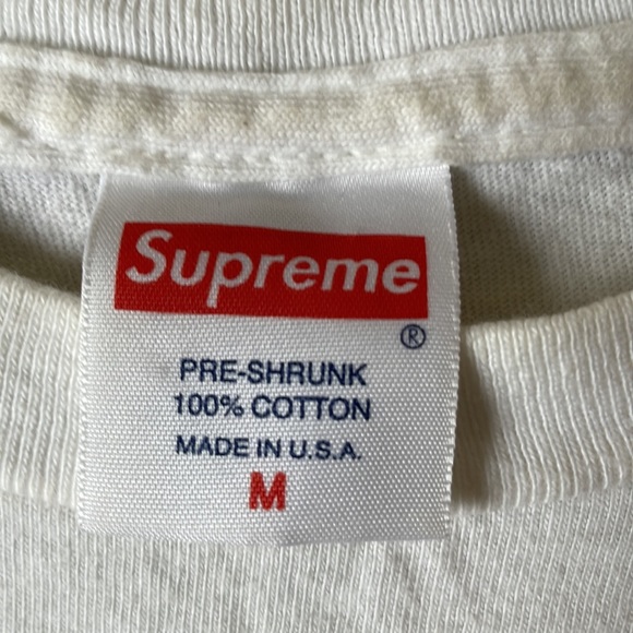 FW11 Supreme David Lynch Blue Velvet Made in Usa T-Shirt - Picture 3 of 3